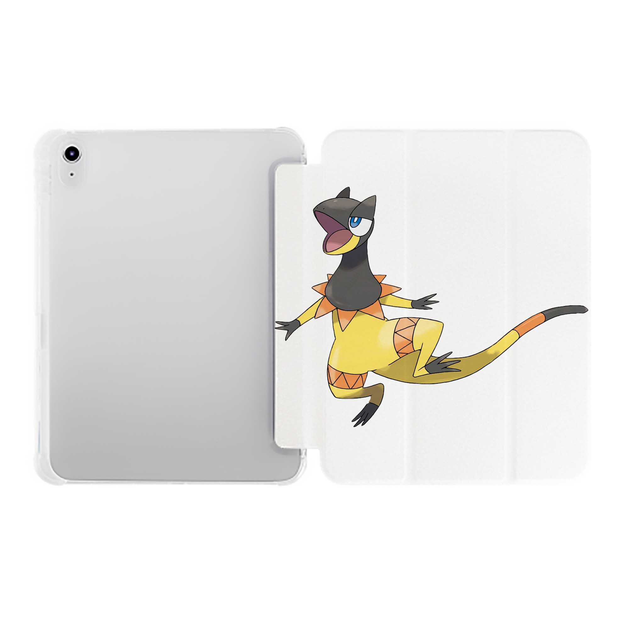 （画像用） ポケットモンスター Pokémon IPad ケース ペン収納付き 三つ折りスタンド PUレザー×シリコン 対応機種9.5/10.5/10.9インチ